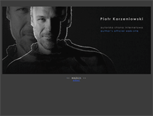 Tablet Screenshot of piotrkorzeniowski.com